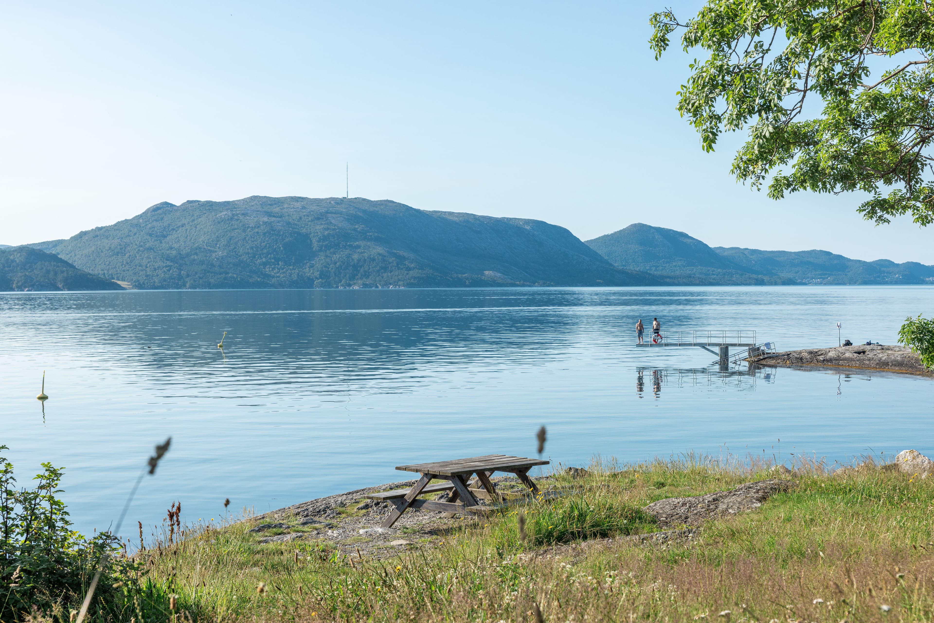 Bilde av en strand og hav